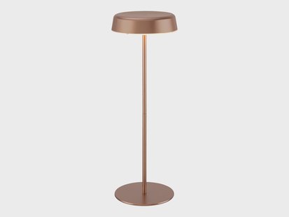 LIVARNO HOME Accu-LED-tafellamp (Brons)