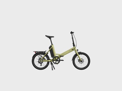 CRIVIT Elektrische vouwfiets FoldX530 (Groen)