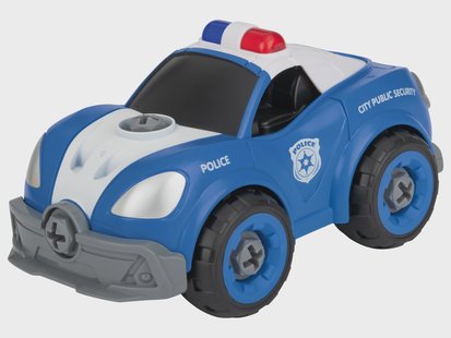 LUPILU Bouwset bestuurbare auto (Politie)