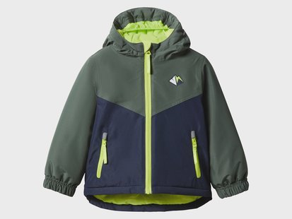 lupilu Kinder ski-jas (groen/navy/lime, 98/104)