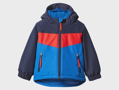 LUPILU Kinder ski-jas (Marineblauw/rood/blauw, 86/92)