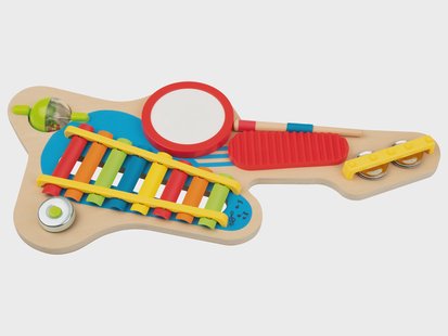 lupilu Houten muziekset (Muziekinstrument 6-in-1)