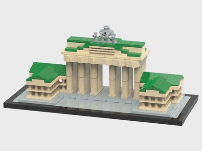 LUPILU Clippys Bezienswaardigheid (Brandenburger Tor)
