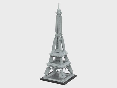 LUPILU Bouwstenen set (Eiffeltoren)