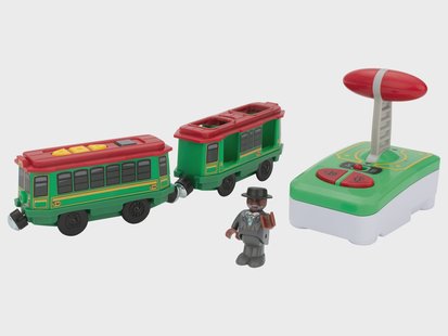 LUPILU Bestuurbare trein met licht en geluid (Tram)