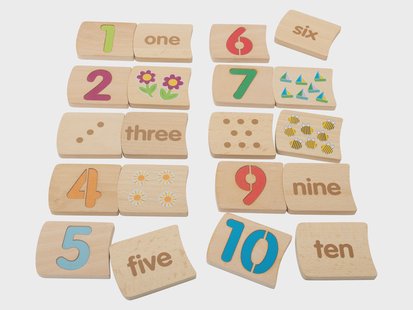 lupilu Montessori memory (Memory rekenspel)