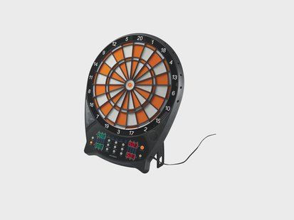 CRIVIT Elektronisch dartbord (oranje/wit)