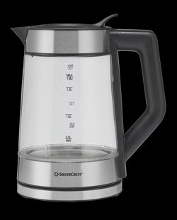 SILVERCREST Glazen waterkoker 1,7 L