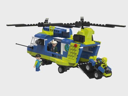 LUPILU Bouwstenen set M (Helikopter)
