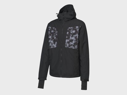CRIVIT Heren ski-jas Classic (Zwart/grijs, L)