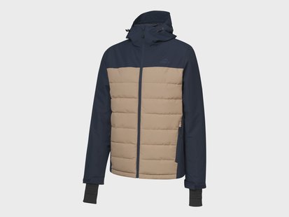 CRIVIT Heren ski-jas Classic (Marineblauw/beige, M)