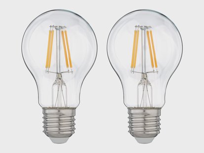 LIVARNO LED-filamentlampen (Kogel E27 4,2W, set van 2)