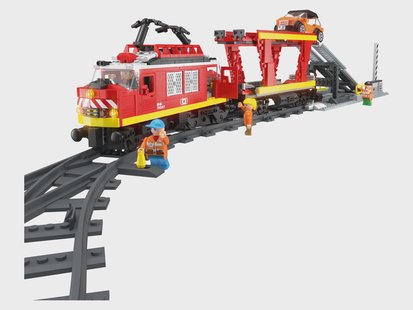 LUPILU Bouwstenen treinset (Goederentrein)