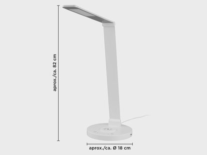 LIVARNO LED-tafellamp (Wit)