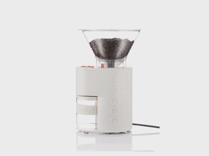 BODUM Elektrische koffiemolen Bistro (Crèmewit)