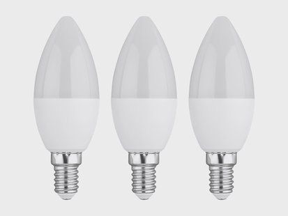LIVARNO Set van 2 of 3 LED-lampen (3 kaarsen 4,2W E14)