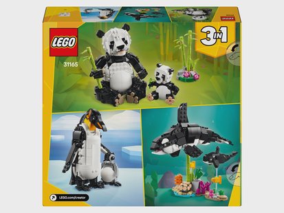 LEGO CREATOR 31165 Wilde dieren: pandafamilie
