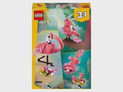 LEGO CREATOR 31170 Wilde dieren: roze flamingo