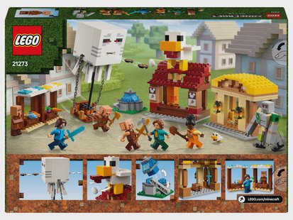 LEGO MINECRAFT 21273 De Ghast-ballon aanval op het dorp