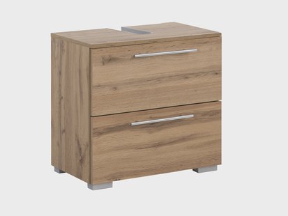 Schildmeyer Onderkast wastafel Carlos (Breedte 60 cm, Eiken landhuis)