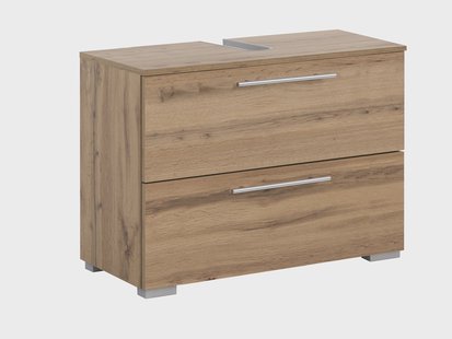 Schildmeyer Onderkast wastafel Carlos (Breedte 80 cm, Eiken landhuis)