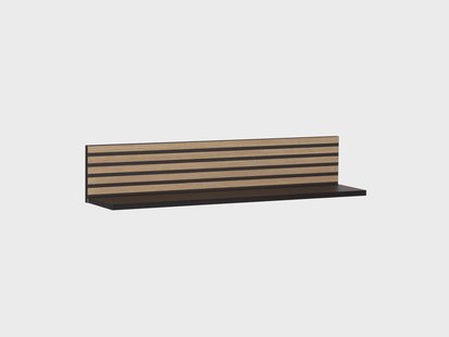 Schildmeyer Wandplank Ekko (Zwart mat)