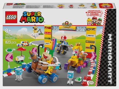 LEGO SUPER MARIO 72036 Mario Kart™ - Baby Peach en grand prix-set