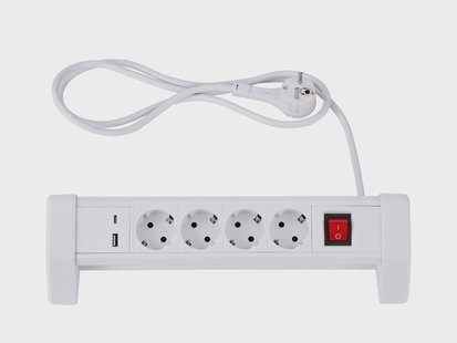 TRONIC Stekkerdoos (Stekkerdoos, Wit)