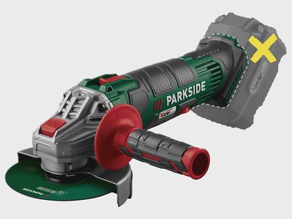 PARKSIDE Accu-haakse slijper 20 V, 125 mm, zonder accu en lader