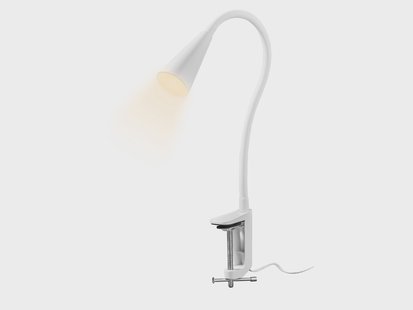 LIVARNO LED-klemlamp Freya (LED-klemspot, wit)