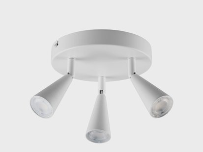 LIVARNO LED-plafondlamp FREYA (Plafondspots, Wit)