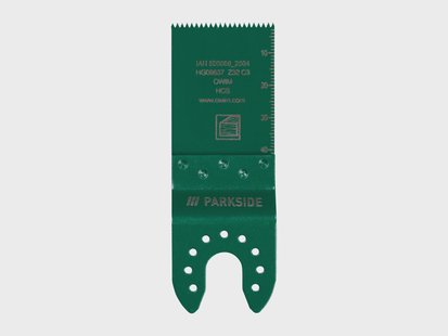 PARKSIDE HCS-segmentzaagblad Z85 / HCS-invalzaagblad Z32 / HCS/HSS-invalzaagblad Z20 / diamantzaagblad Z64 / RIFF-schuurplaat (HCS invalzaagblad Z32)