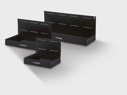 PARKSIDE Magneetbakkenset, 3-delig / 5-delig (Magnetische bakjes 3-delig)