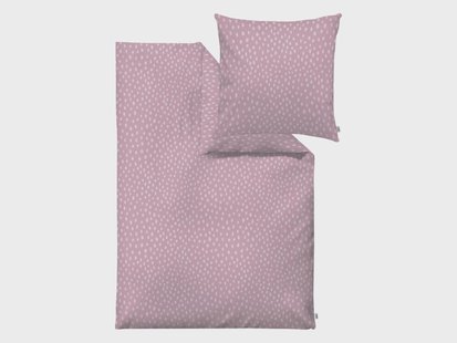 S.OLIVER Mako satijn dekbedovertrek 140 x 200 cm (Roze)