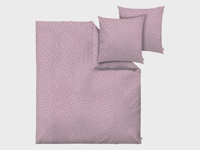 S.OLIVER Mako satijnen dekbedovertrek 240 x 220 cm (Roze)