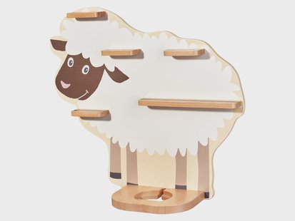 LIVARNO Kinderopbergkast voor audiobox en figuren (Schaap)