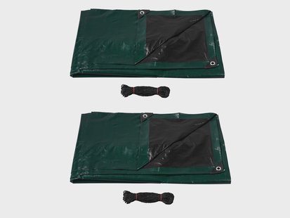 PARKSIDE Afdekzeil 150 x 600 cm 2-delig
