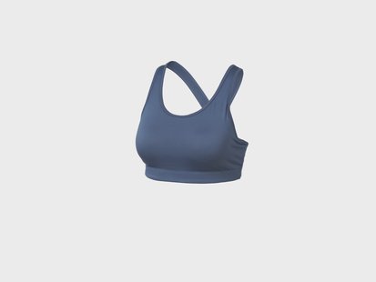 CRIVIT Dames sport-BH (Blauw, XS (32/34))