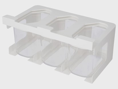 SILVERCREST Vershoudbakjes met ophangrek (Opbergvak onder een plank)