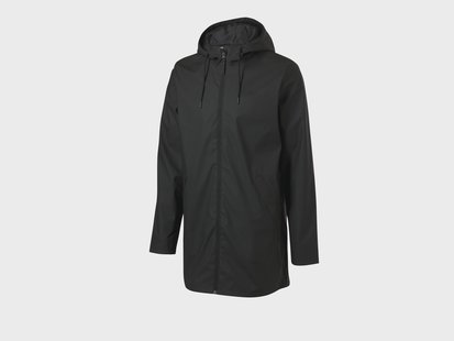 CRIVIT Heren regenparka (Zwart, XL)