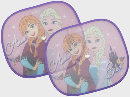 Disney Zonnescherm Auto, 2 Stuks (Frozen)