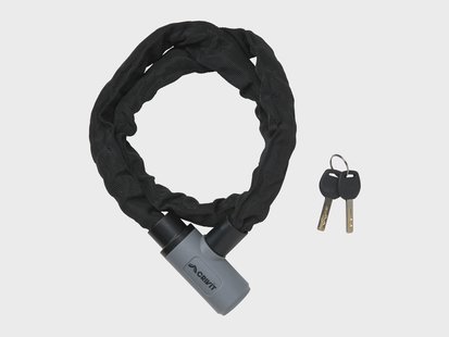 CRIVIT Fietssetting / Fietspantserkableslot (Kettingslot met sleutel)