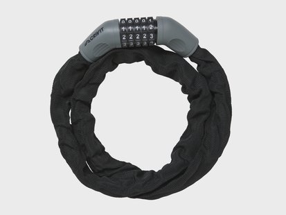 CRIVIT Fietssetting / Fietspantserkableslot (Kettingslot met cijfercode)