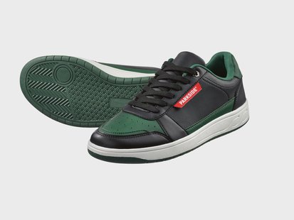 PARKSIDE Heren sneakers (Zwart/groen, 43)