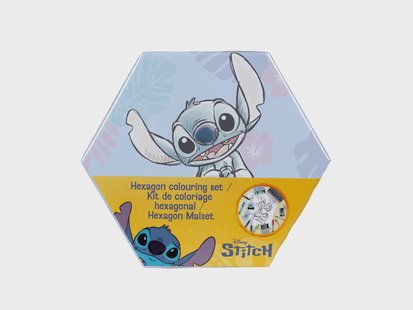 Tekenkoffer 41-delig (Stitch)