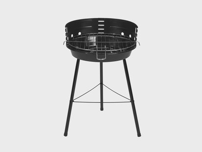 GRILLMEISTER Houtskool barbecue Ø 35 cm - compacte ronde BBQ