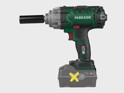 PARKSIDE Accu-slagmoersleutel 20 V 400 Nm, zonder accu en oplader