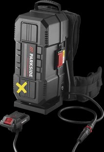 PARKSIDE PERFORMANCE Ruggedragen accu-station 20 V of 40 V, zonder accu's