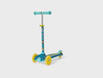 LUPILU Paw Patrol Step met 3 wielen en LED-verlichting (Blauw)