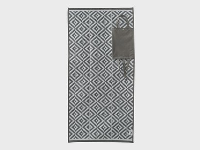 CRIVIT Strandmat opvouwbaar, 90 x 180 cm. (Grijs)